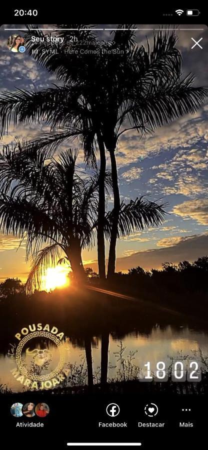Pousada Marajoara- Hotel Fazenda-Turismo De Aventura Soure Bagian luar foto